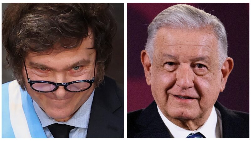Chamado de ‘ignorante’ por Javier Milei, presidente do México rebate e diz que argentino ‘despreza o povo’