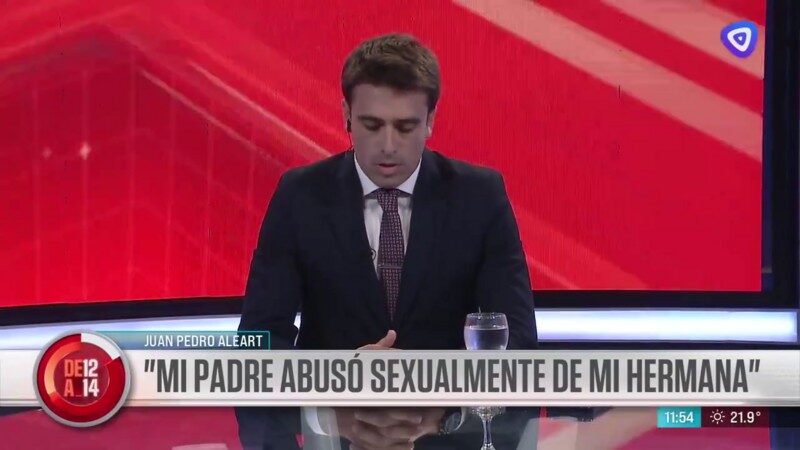 A chocante acusação de abuso sexual feita ao vivo na TV por um jornalista argentino