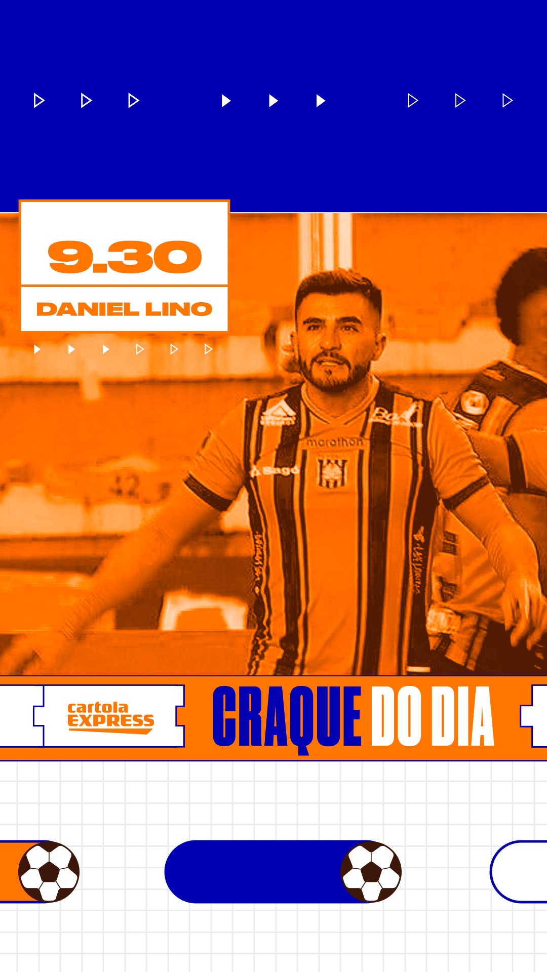 Craque Express: Daniel Lino, do The Strongest, rende mais de R$ 600 reais para apenas três cartoleiros