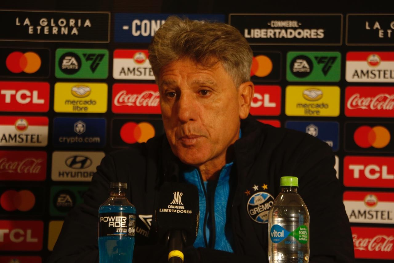Renato avalia derrota do Grêmio na altitude: “Na Libertadores temos tempo para recuperar”