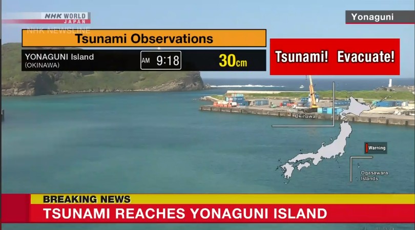 Forte terremoto é sentido em Taiwan, e autoridades emitem alerta de tsunami para Japão e Filipinas