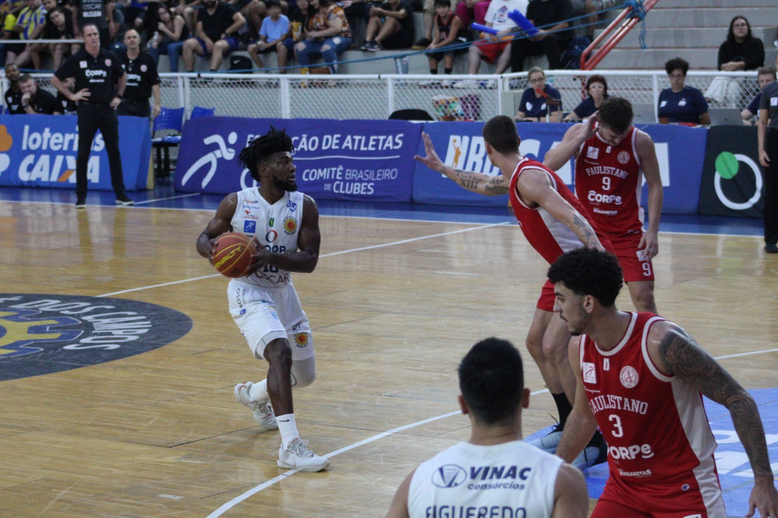 Paulistano vence São José na última rodada da fase de classificação do NBB