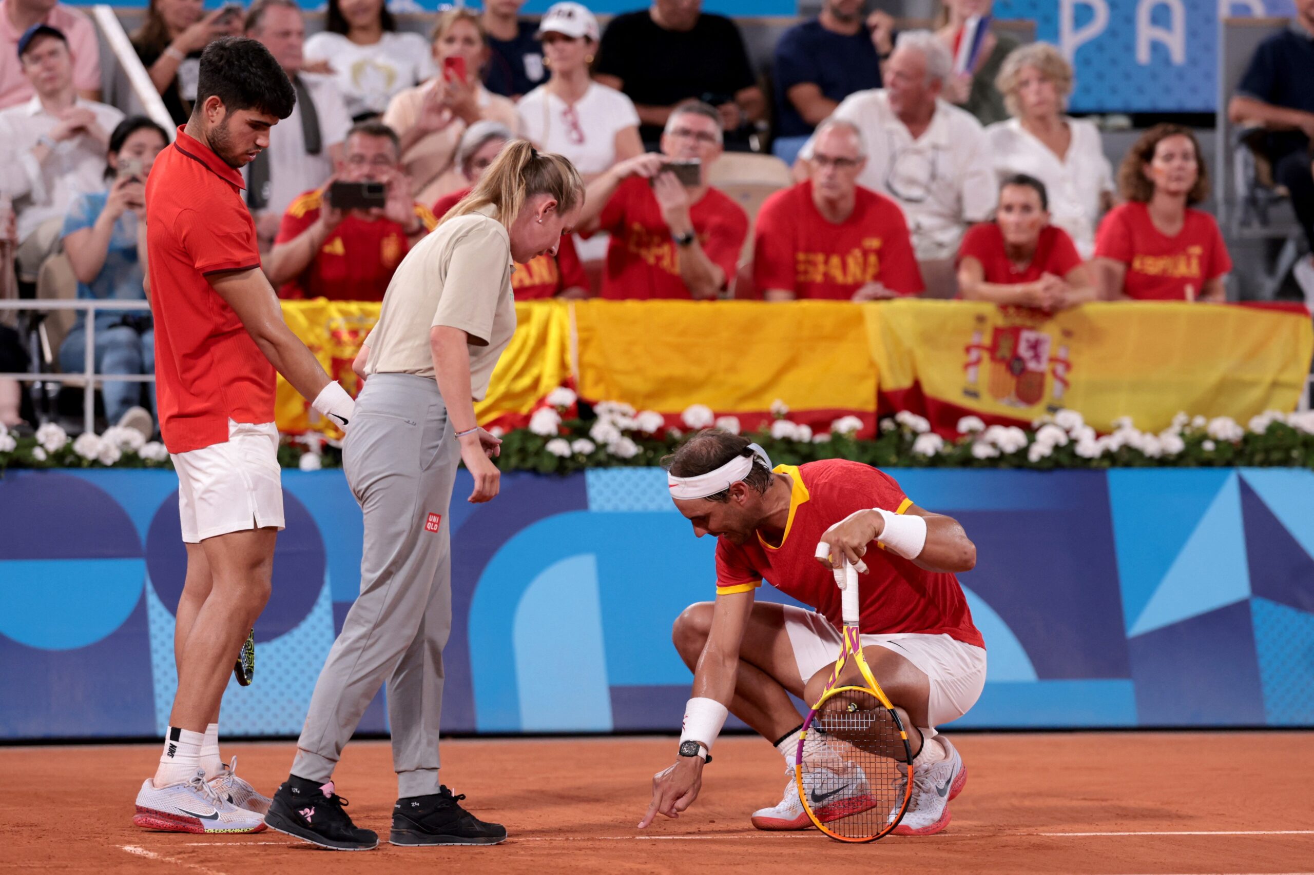 Nadal perde com Alcaraz nas quartas e se despede das Olimpíadas