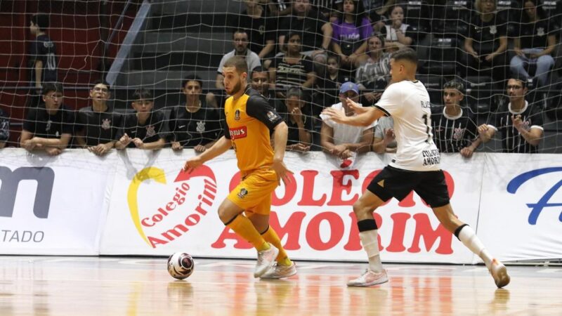 Em situações distintas na tabela, Corinthians e Sorocaba fazem clássico pela Liga Futsal