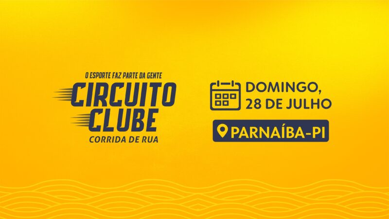 Circuito Clube Corrida de Rua 2024 de Parnaíba: 2º lote se encerra nesta sexta-feira