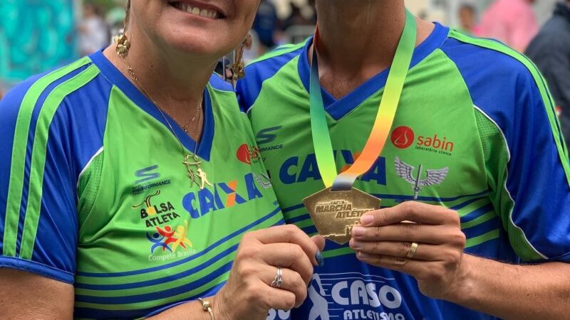 Caio Bonfim, medalhista na marcha, é treinado pela mãe