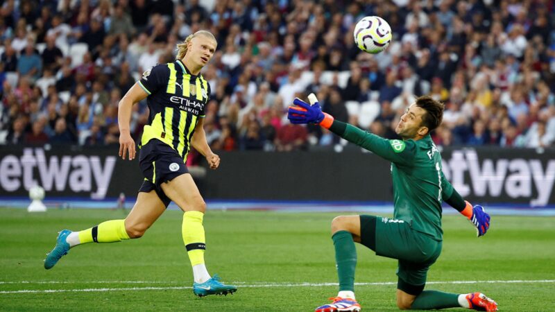 Haaland chega a 70 gols em 69 jogos de Premier League no Manchester City