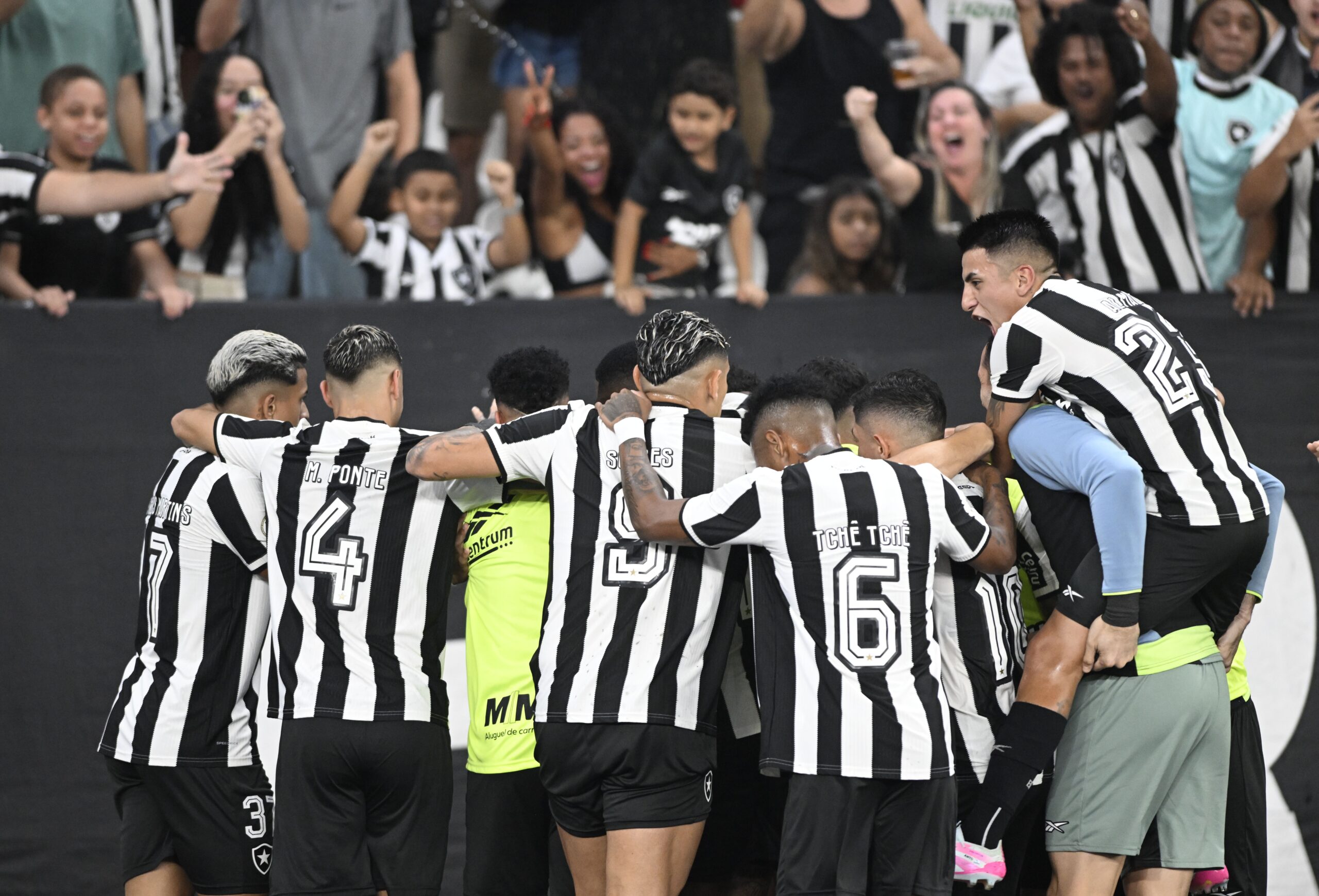 Botafogo tem atuação de líder na bola e na tabela