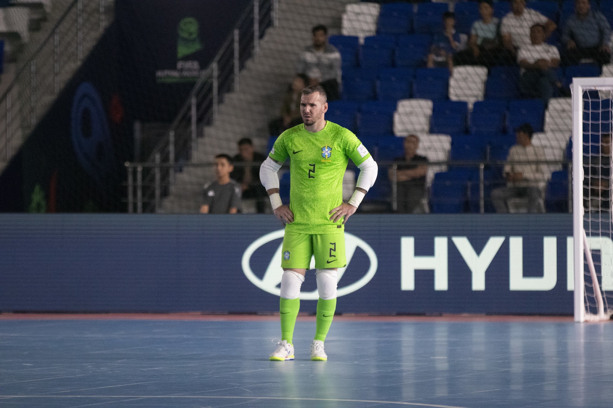 Goleiro do Brasil pagou 20 mil euros para disputar a Copa do Mundo de Futsal: “Não foi fácil”