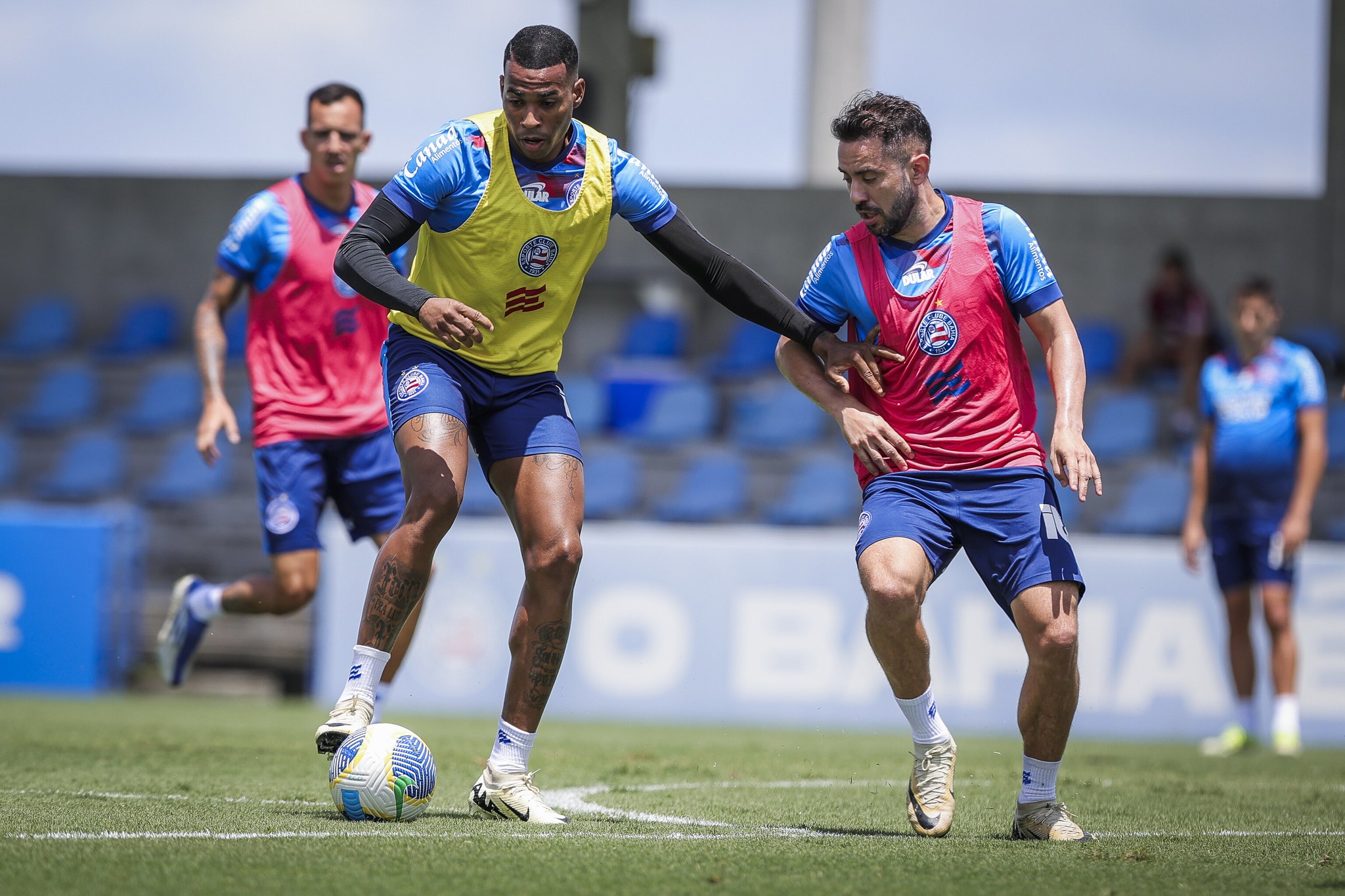 Escalação do Bahia contra o Fortaleza: veja desfalques, dúvidas e time provável após último treino