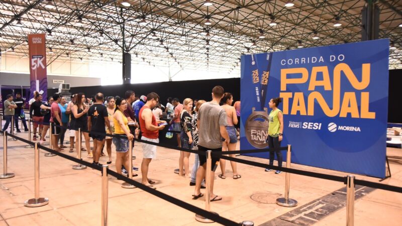 Corrida do Pantanal: entrega dos kits começa nesta quinta-feira e segue até sábado; confira os horários