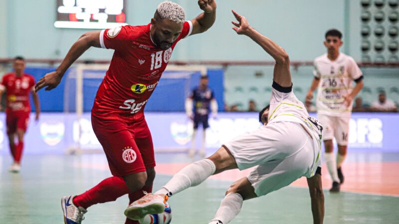 Apodi e América-RN empatam em jogo de ida das quartas de final do Brasileiro de futsal