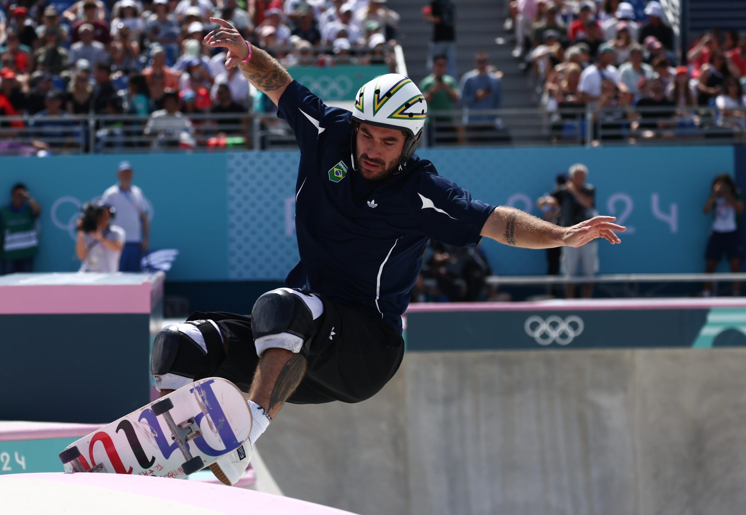 Sete brasileiros avançam para as quartas de final do Mundial de Skate Park de Roma