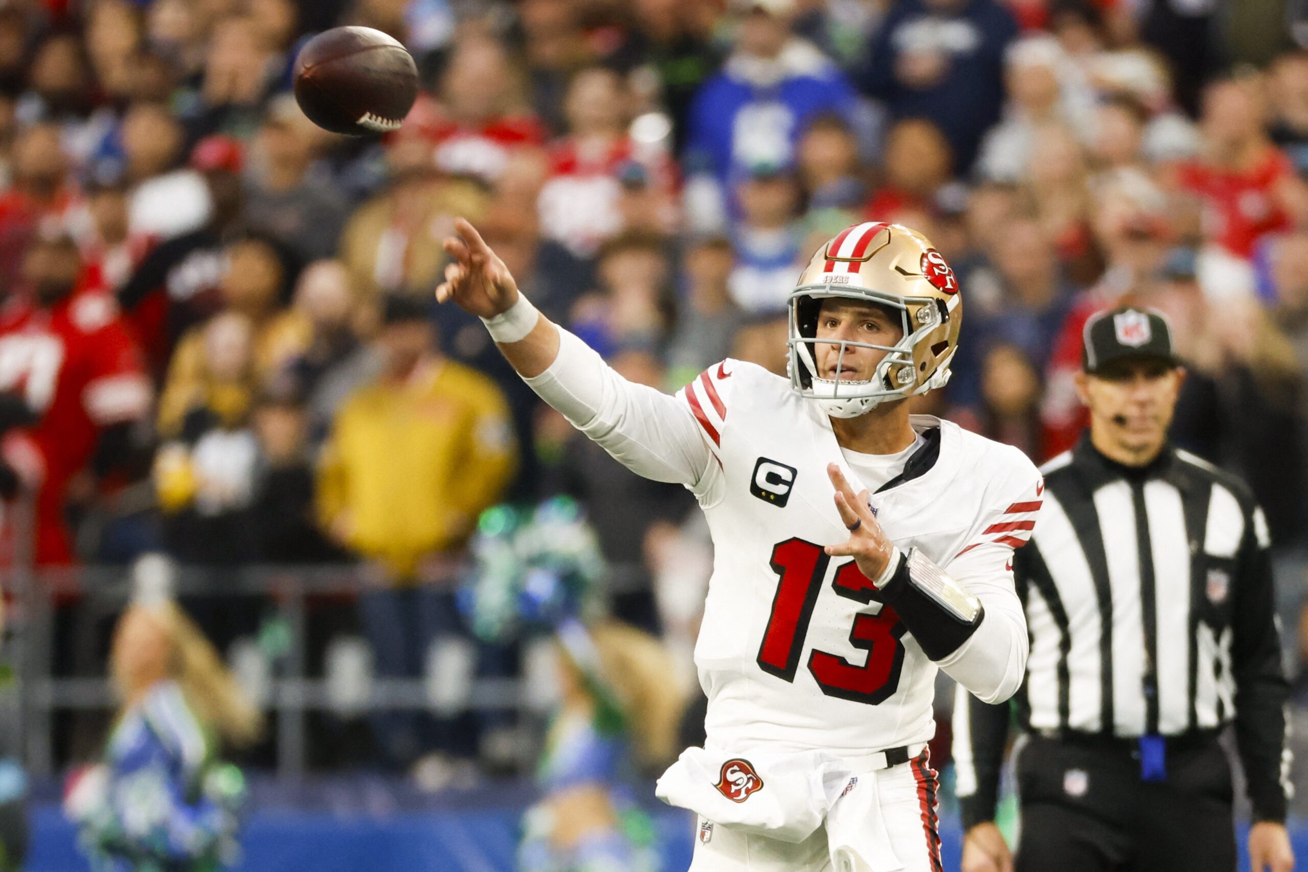 NFL: Em noite de Brock Purdy, San Francisco 49ers vence Seattle Seahawks fora de casa