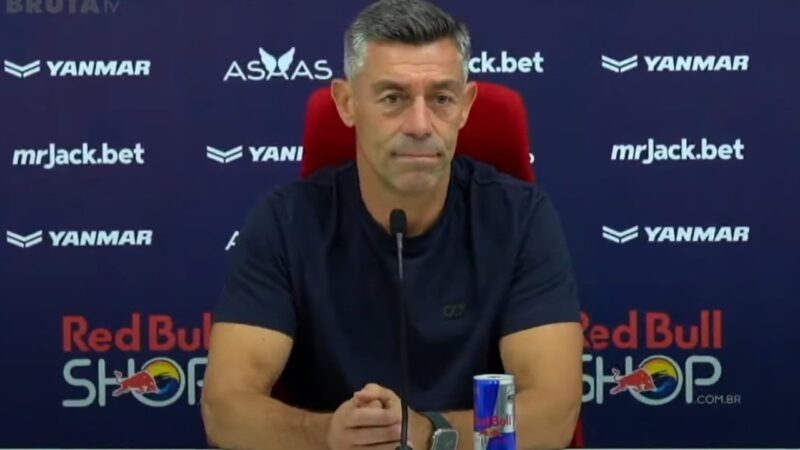 Caixinha assume culpa por má fase do Bragantino: “responsabilidade é toda minha”