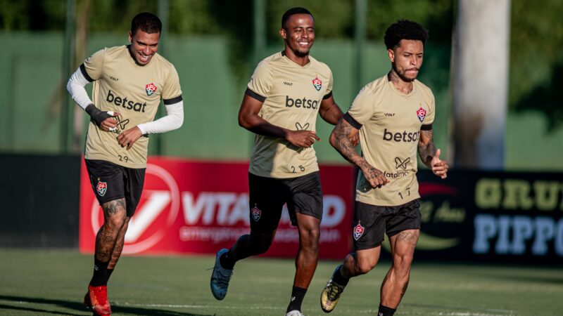 PK e Lawan são liberadores para treinar em tarde de reapresentação do Vitória