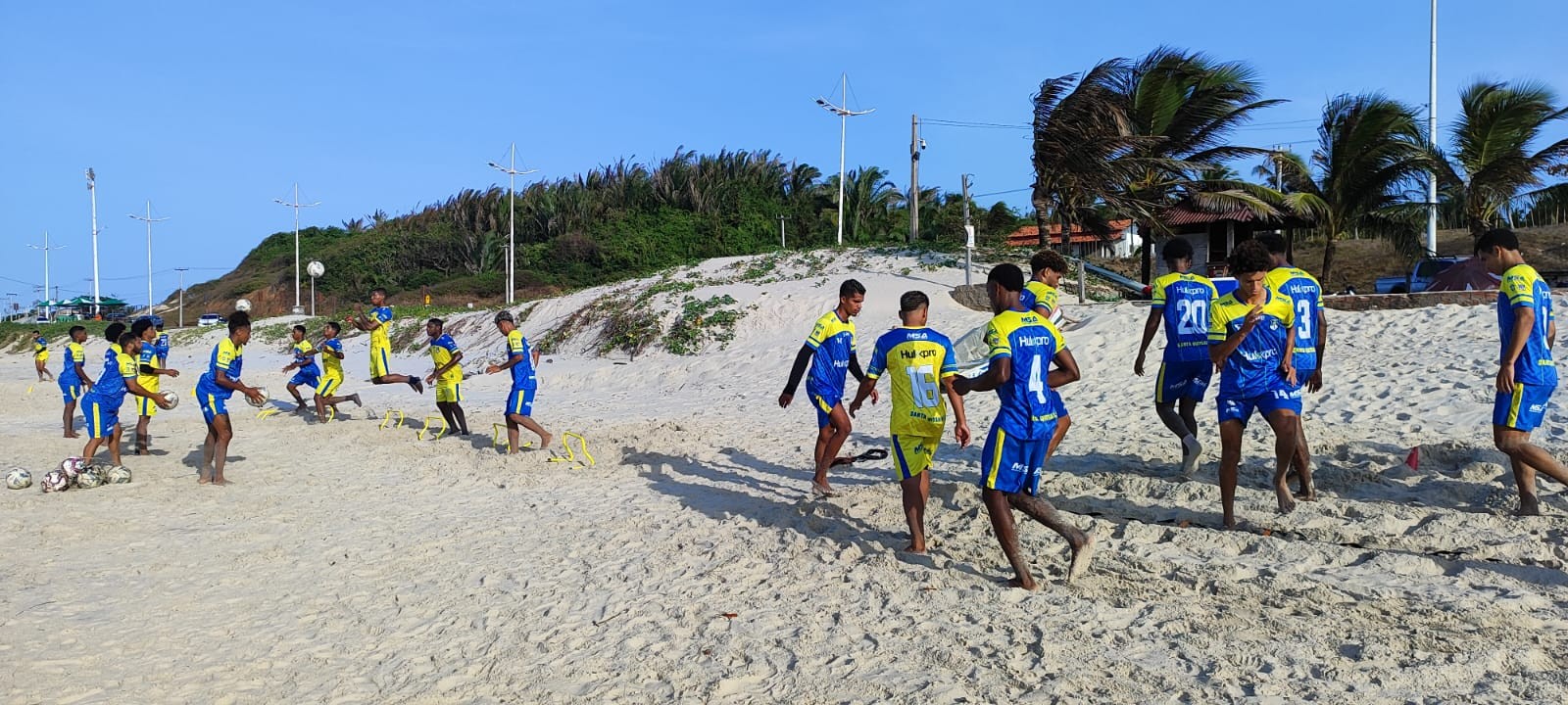 Santa Quitéria realiza treino antes da estreia na Série B do Maranhense