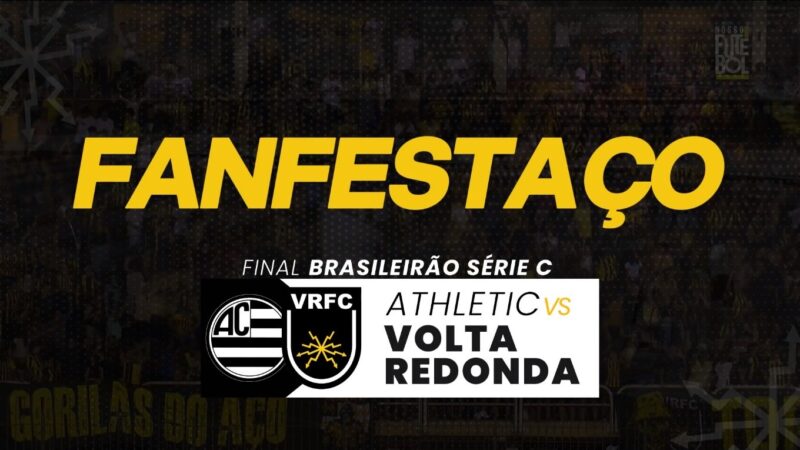 “Fanfestaço” mobiliza torcedores do Volta Redonda para a final da Série C no shopping Park Sul