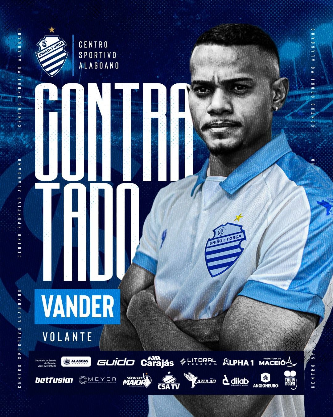 CSA anuncia oficialmente Vander, e volante resume sensação: “Muito feliz por essa oportunidade”