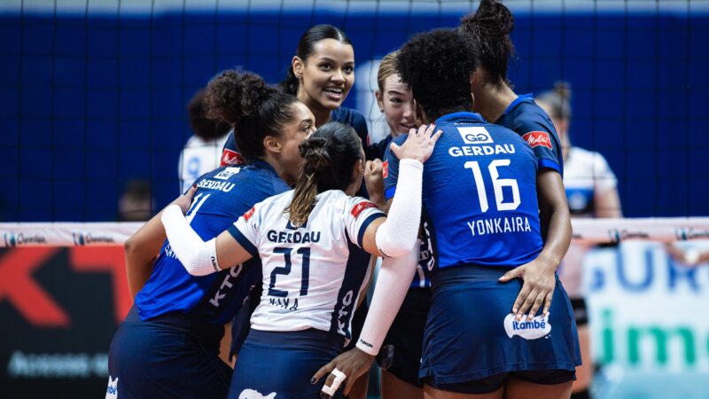 Minas vence Pinheiros com tranquilidade e assume vice-liderança da Superliga Feminina