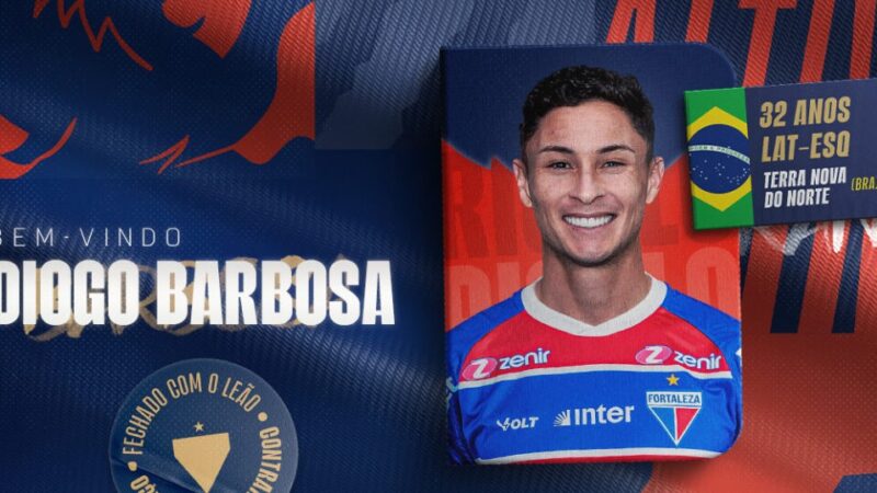 Recém-anunciado pelo Fortaleza, Diogo Barbosa já era desejo de Vojvoda