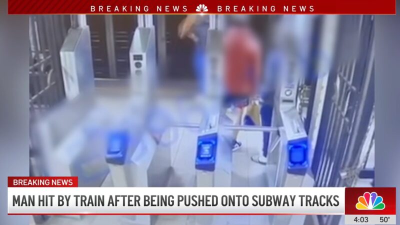 Homem é empurrado da plataforma e atingido por trem no metrô de Nova York