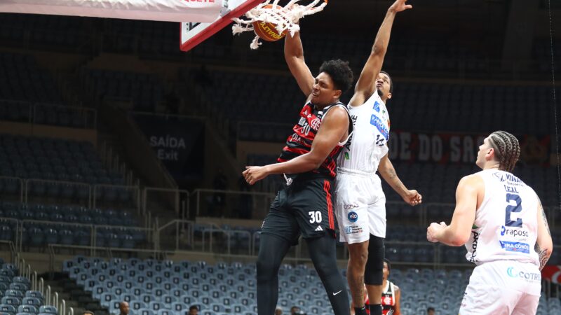 São José vence o Flamengo de virada no Maracanãzinho e conquista 8ª vitória no NBB