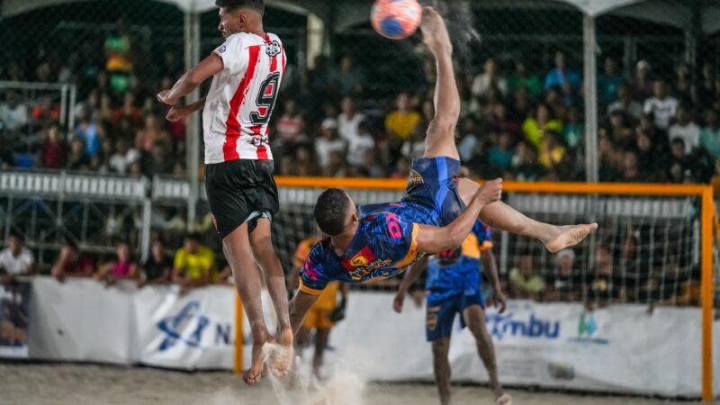 Com Boca Juniors, Juventus e Vasco, cidade da Paraíba sedia torneio de beach soccer