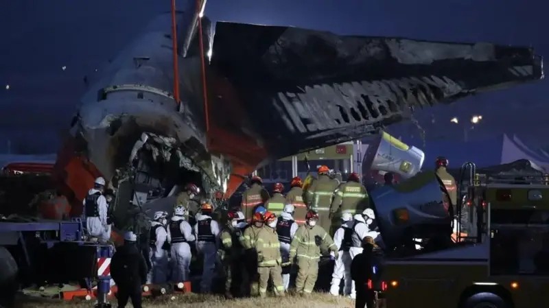 A linha do tempo do acidente com avião na Coreia do Sul que matou 179 pessoas