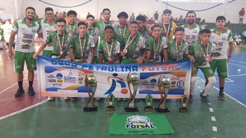 Definidos os campeões da 26ª Copa Petrolina de Futsal