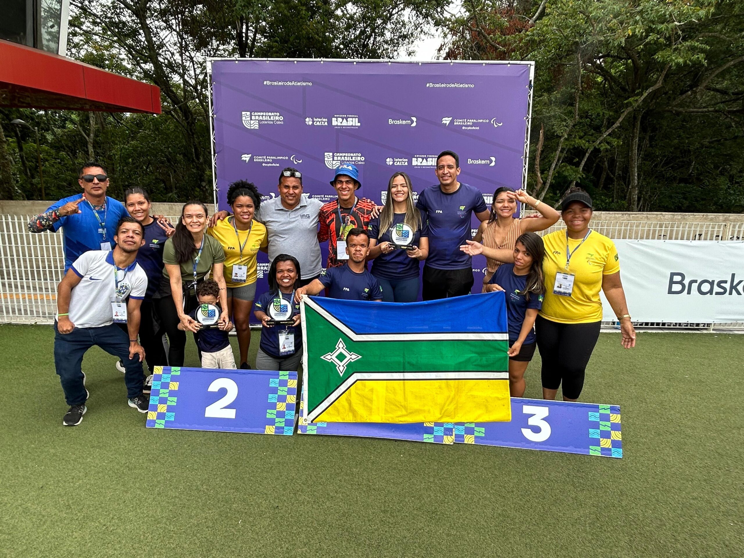 Amapá conquista 5º lugar geral no Brasileiro de Atletismo Paralímpico e Wanna quebra dois recordes