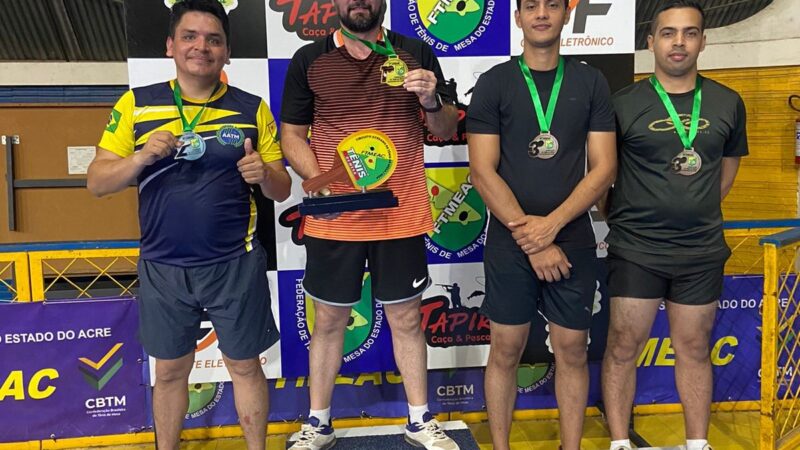 Retrô – Tênis de Mesa: campeões do Circuito Acreano e resultados em disputas nacionais e internacionais