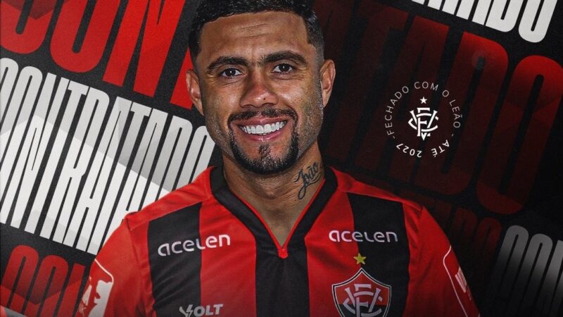 Vitória anuncia a contratação de Wellington Rato, comprado junto ao São Paulo por R$ 5 milhões