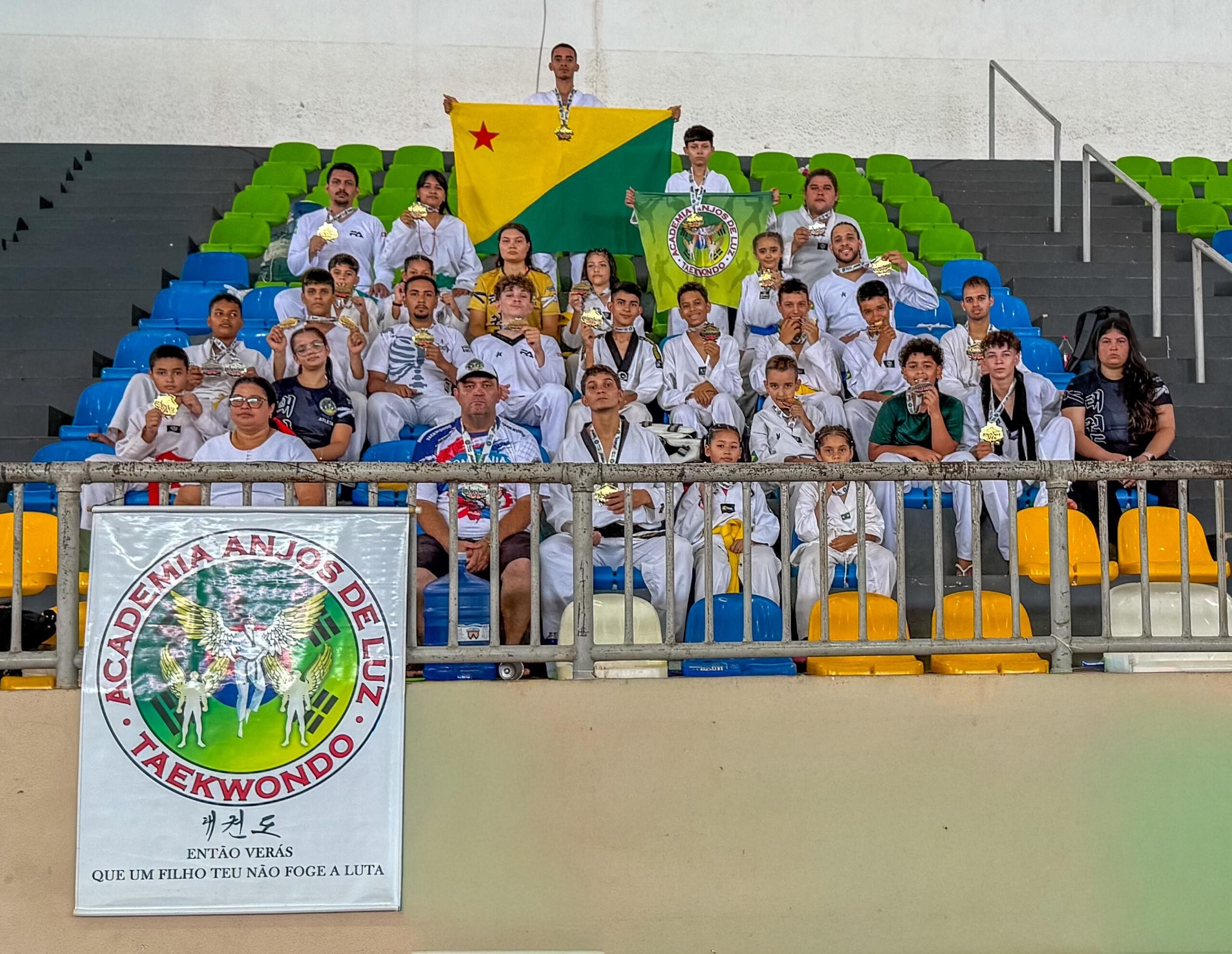 Com 25 ouros, Acre conquista 33 medalhas no Rondônia Open de Taekwondo, em Porto Velho
