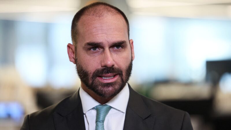 Eduardo Bolsonaro diz que fala de Trump sobre Lula e Brasil mostra ‘genialidade’ do americano como negociador