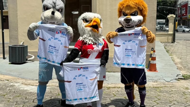 Setembro Verde: Mascotes de Remo, Paysandu e Tuna visitam crianças em tratamento na Santa Casa