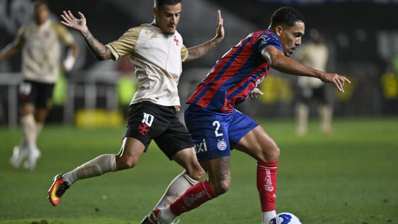 Atuações do Bahia: Jean Lucas e Luciano Juba puxam fila de notas baixas em derrota para o Vasco