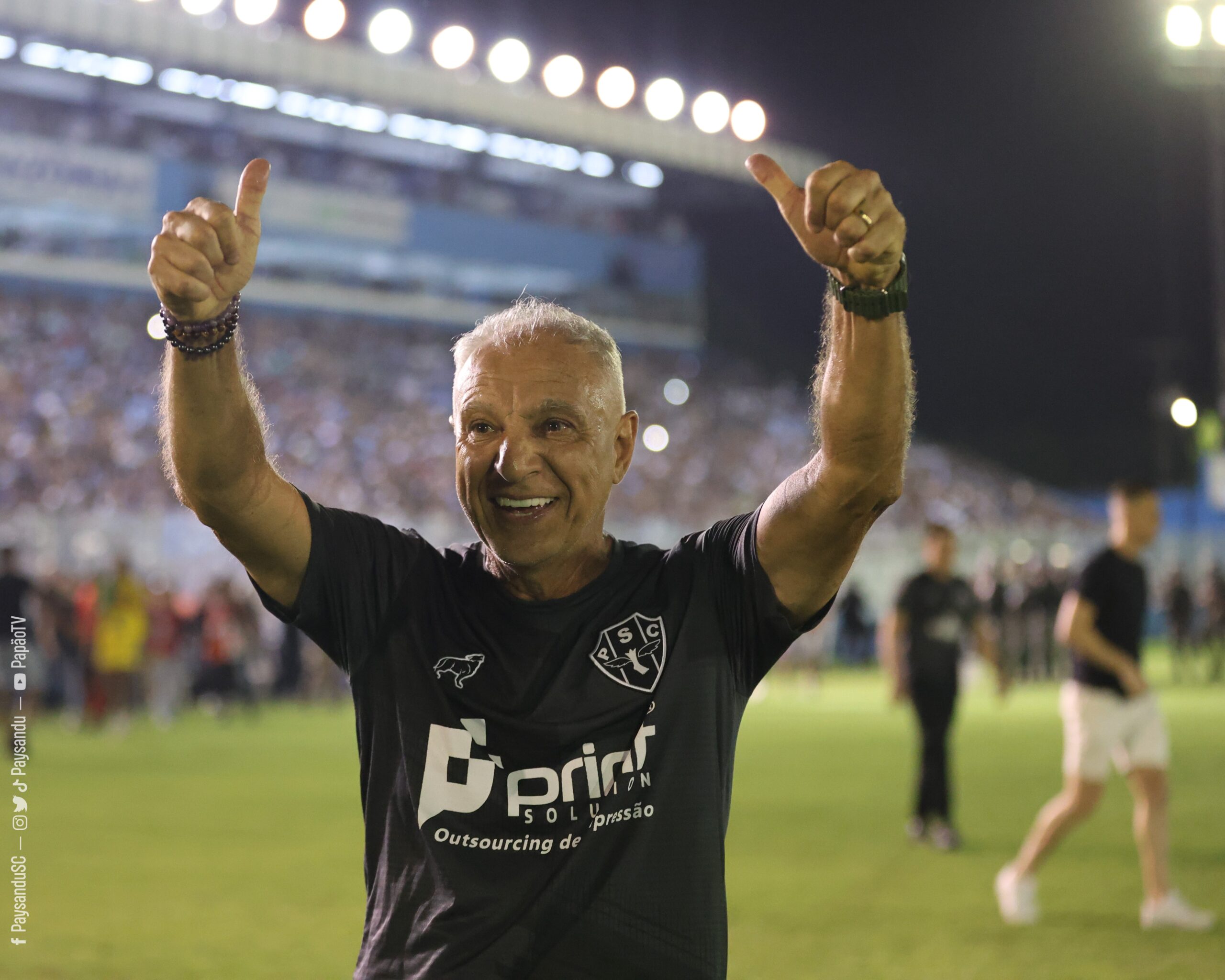 Márcio Fernandes destaca evolução do Paysandu após vitória sobre o Criciúma: “Seguimos insistindo”