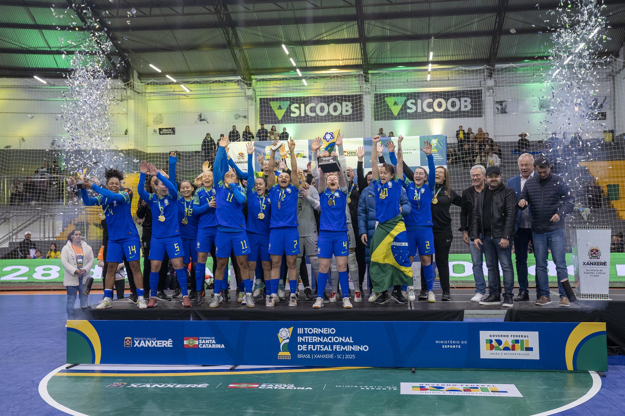 Confira a convocação da seleção brasileira para a 1ª Copa do Mundo de Futsal Feminino