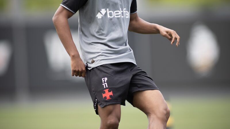 Escalação do Vasco: com volta de Rayan, veja o provável time para enfrentar o Cruzeiro