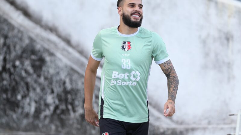 Sem marcar gols, Eduardo Tanque deixa o Santa Cruz