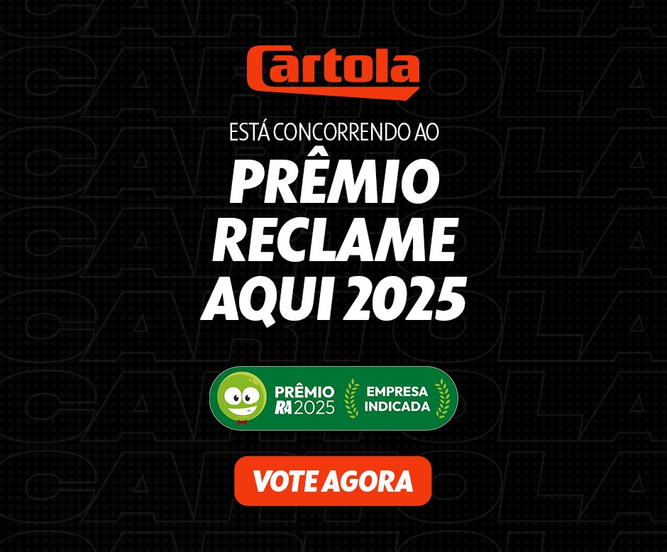 Cartola concorre ao tricampeonato do Prêmio Reclame Aqui