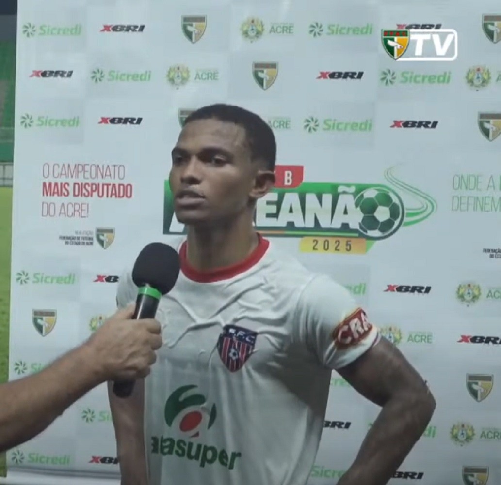 “Fruto de muito trabalho”, diz lateral artilheiro da Série B do Acreano sobre acesso à Série A