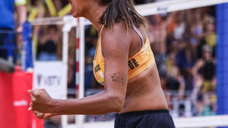 Duda e Ana Patrícia vencem Carol e Rebecca em João Pessoa e faturam a medalha de bronze no Elite 16