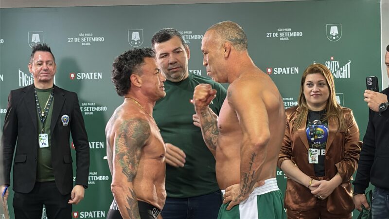 Popó e Wanderlei colocam o poder da longevidade à prova em duelo de cinquentões