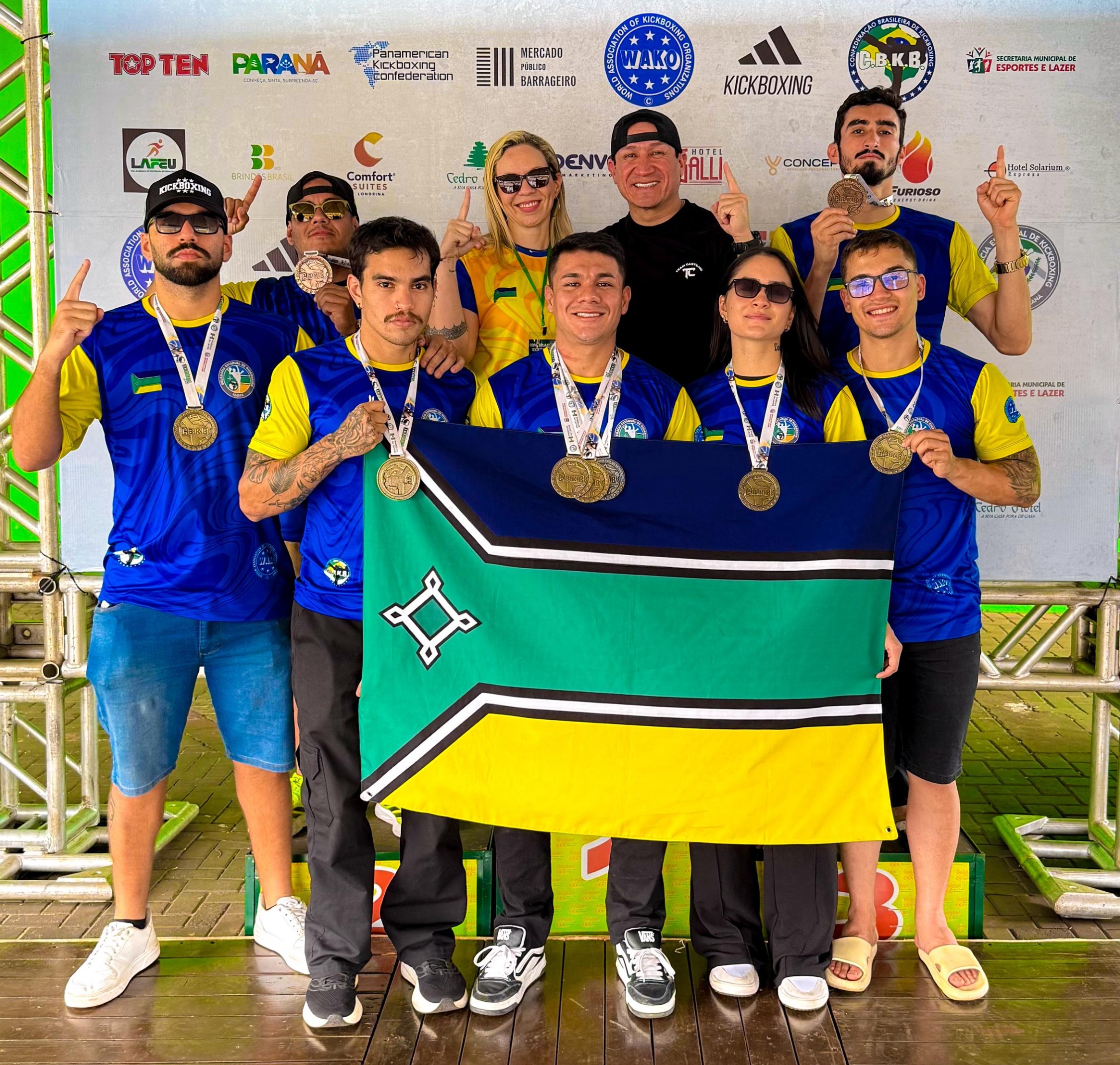 Amapá conquista 9 medalhas na Copa Brasil de Kickboxing
