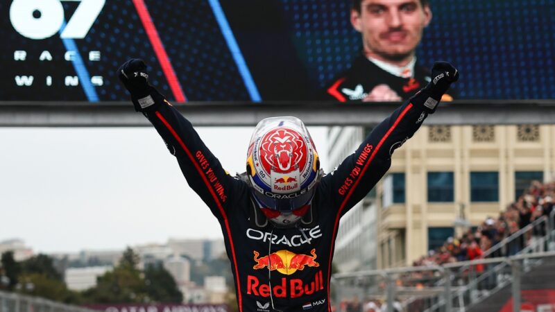 “Vento, ventania”: Max Verstappen dá novo show no GP do Azerbaijão
