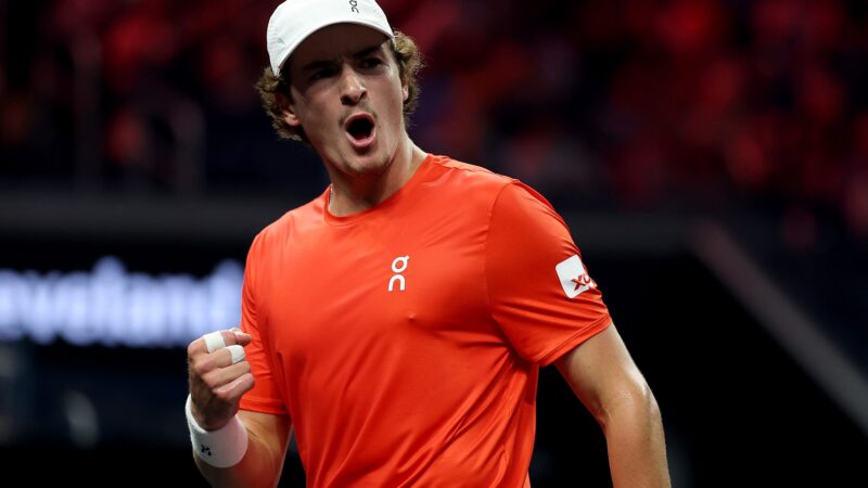 Laver Cup: João Fonseca fica fora de rodada final, e brasileiros reagem: “Tá zoando?”