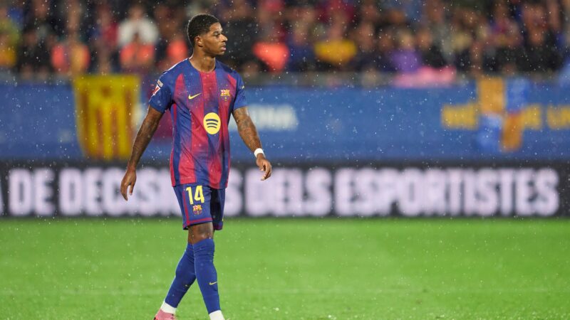 Rashford foi barrado antes de Barcelona x Getafe devido a atraso