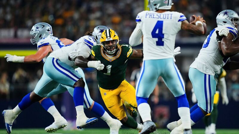 Em jogo de tirar o fôlego, Cowboys e Packers garantem o primeiro empate da temporada da NFL